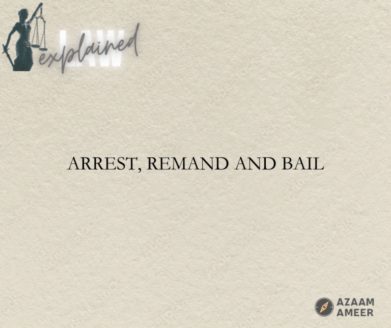 remand and bail english
